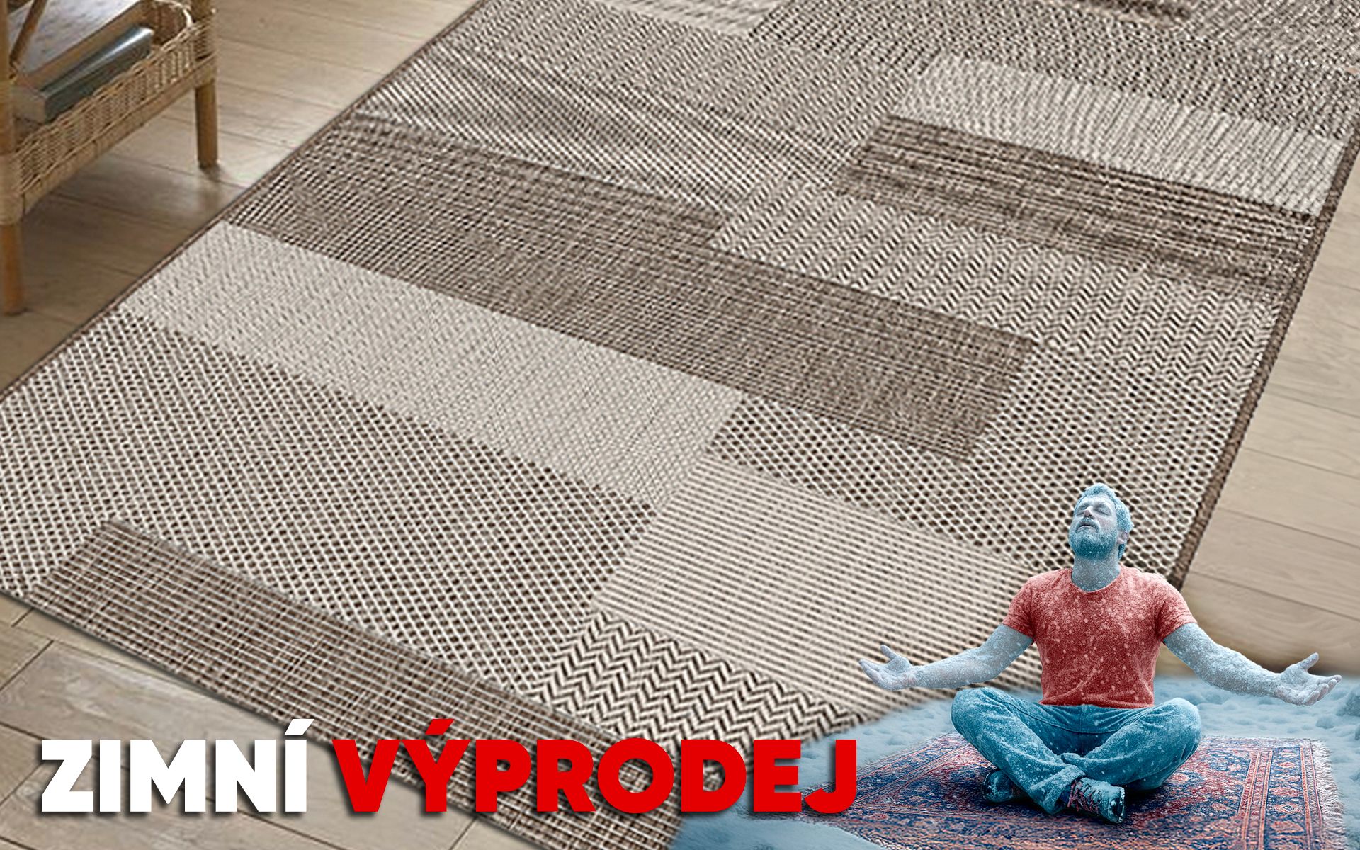 Kusové koberce - akce