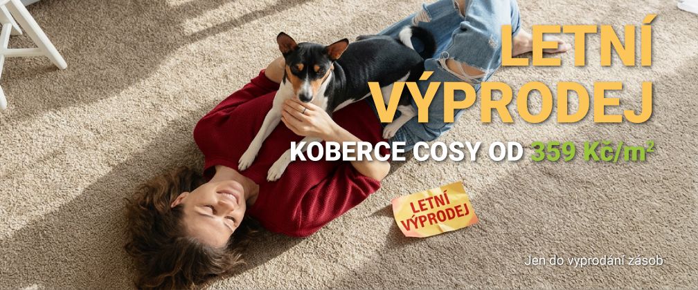 Letní výprodej - koberec Cosy