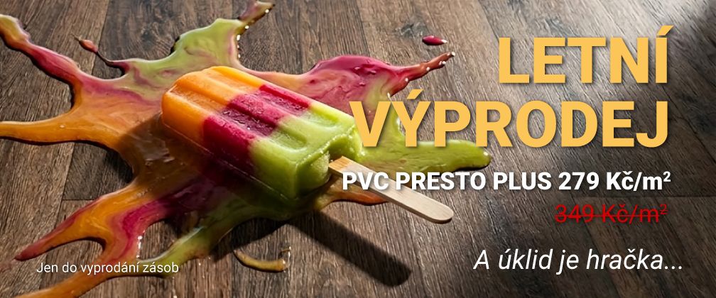 Letní výprodej - PVC Presto