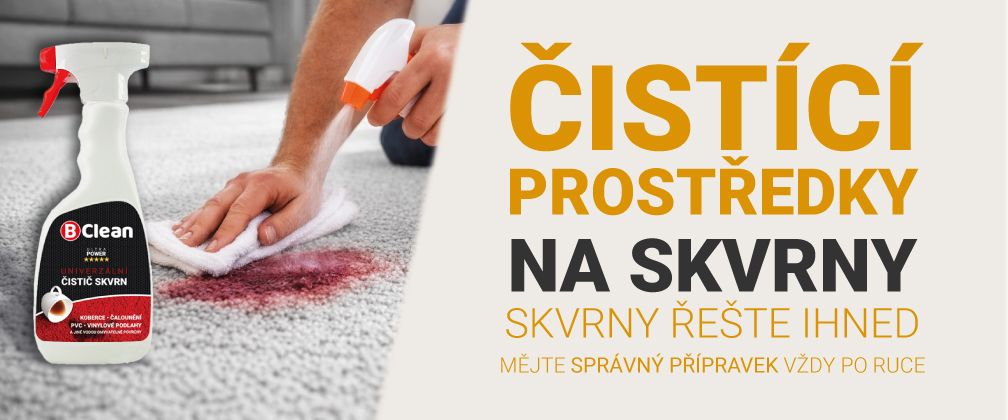 Čisticí prostředky - B-clean