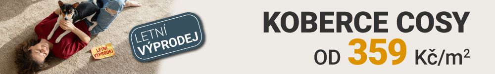 Letní výprodej - koberec Cosy