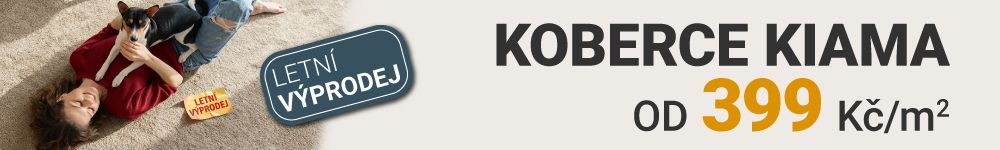 Letní výprodej - koberce Kiama