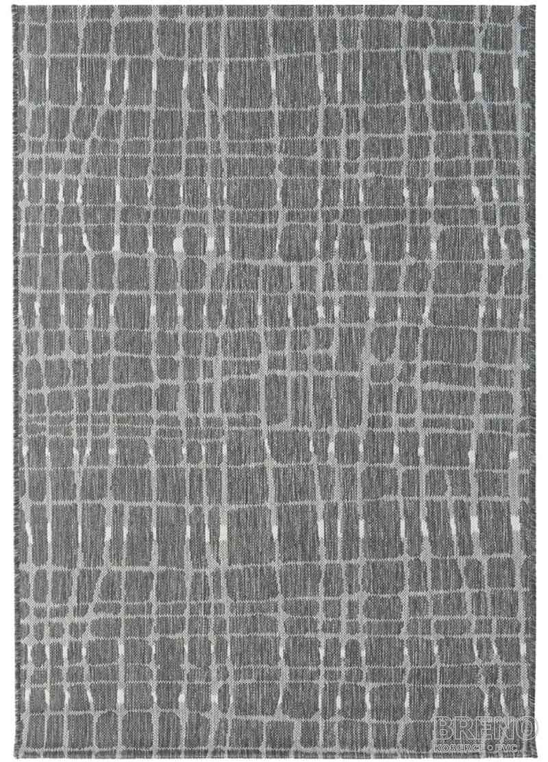 Kusový koberec ADRIA 36/GSG venkovní tmavě šedý