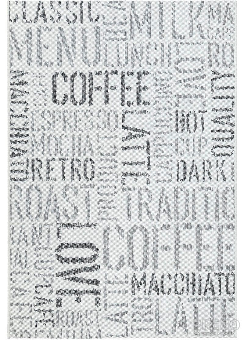 Kusový koberec ADRIA 37/SGS venkovní světle šedý