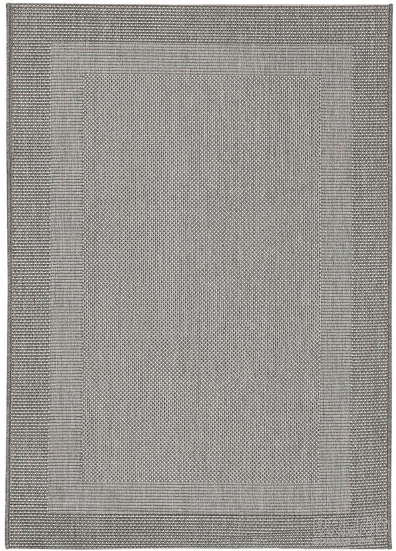 Kusový koberec ADRIA NEW 01/GSG venkovní šedý
