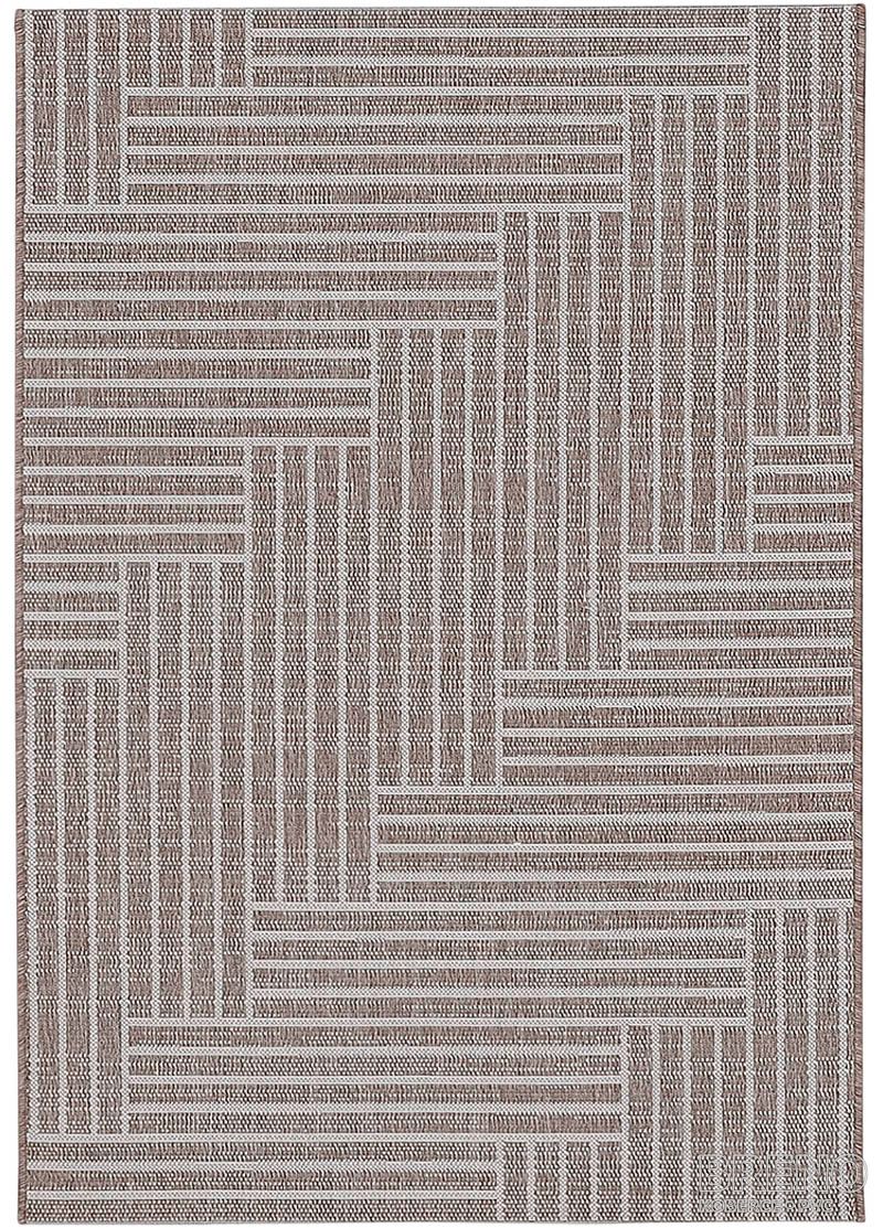 Kusový koberec ADRIA NEW 08/DVD venkovní hnědý