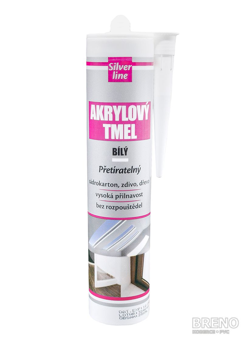 Akrylový tmel BRAVEN SL - biely