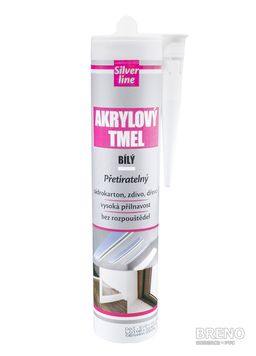 Akrylový tmel BRAVEN SL - biely