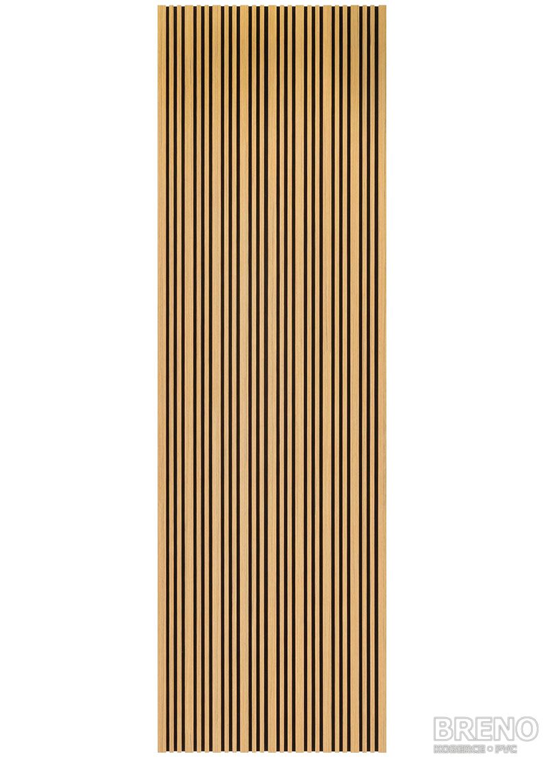 Akustický panel 40 x 270 cm - Natural Poplar - 2 ks