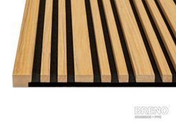 Akustický panel 40 x 270 cm - Natural Poplar - 2 ks