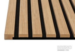 Akustický panel 40 x 270 cm - Teak - 2 ks