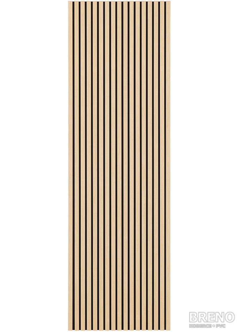 Akustický panel 40 x 270 cm - Technical White Oak