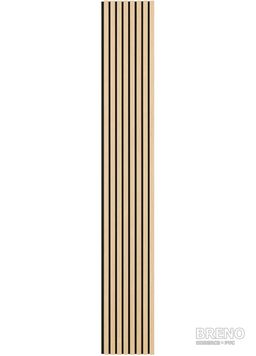 Akustický panel 40 x 270 cm - Technical White Oak