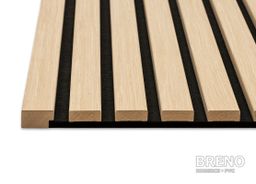 Akustický panel 40 x 270 cm - Technical White Oak