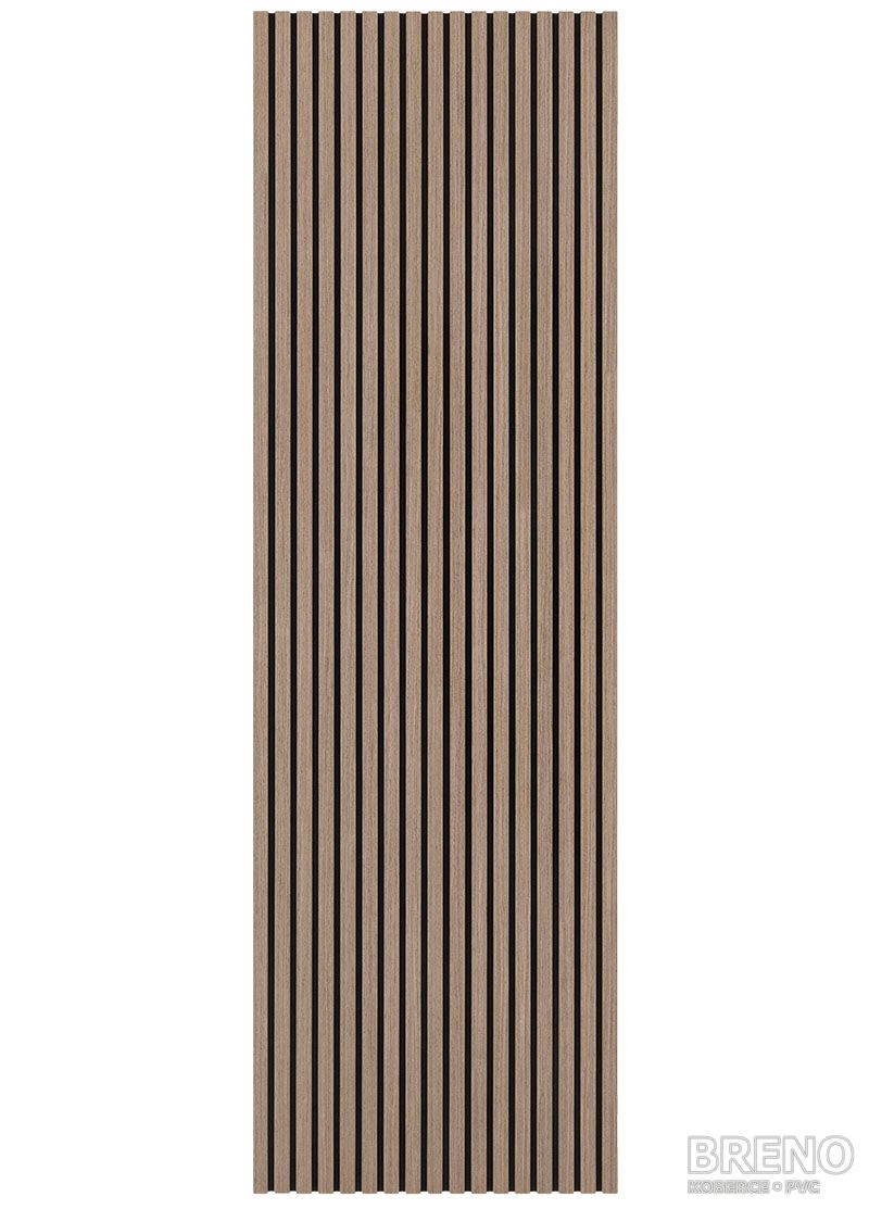 Akustický panel 40 x 270 cm - Walnut - 2 ks