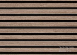 Akustický panel 40 x 270 cm - Walnut - 2 ks