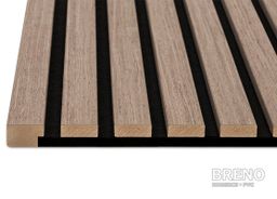 Akustický panel 40 x 270 cm - Walnut - 2 ks