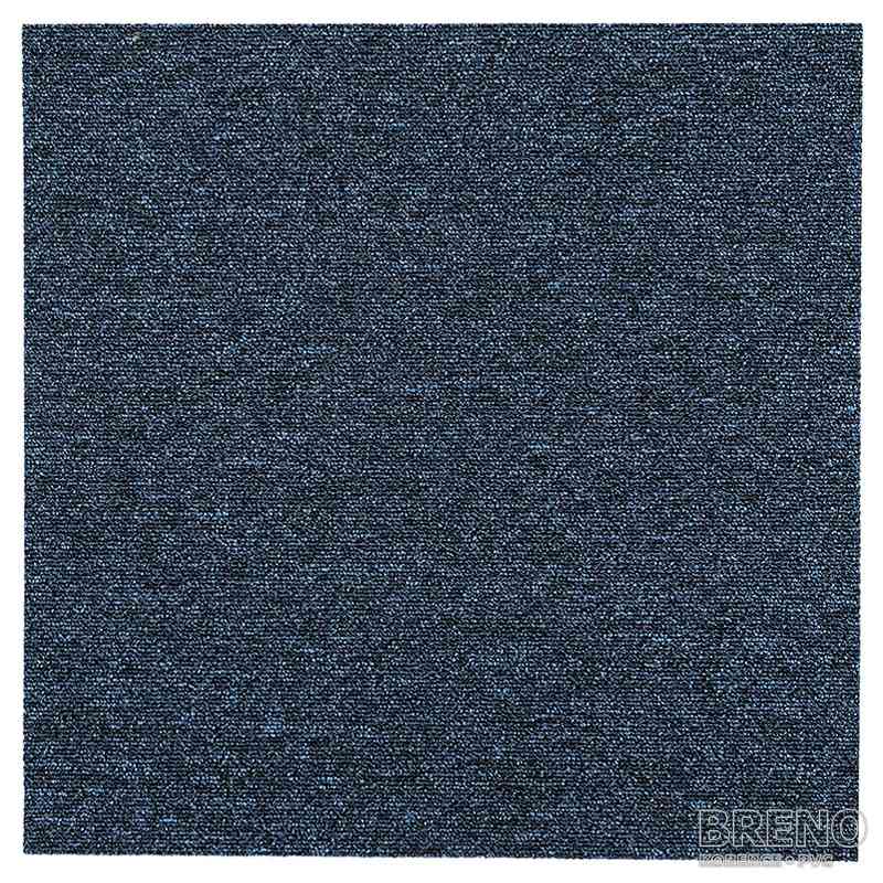 Kobercový štvorec ALPHA 592 modrý