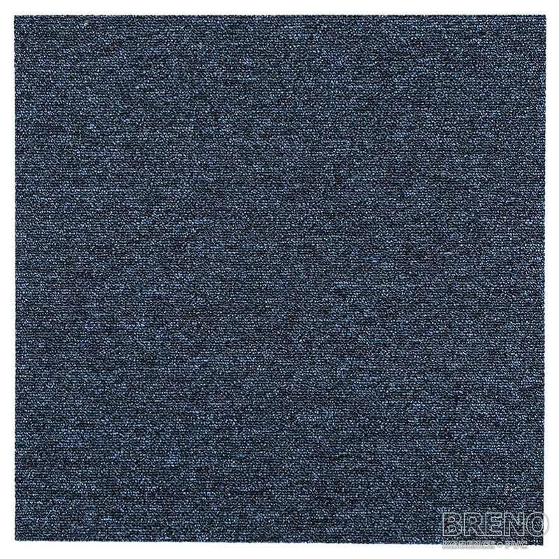 Kobercový čtverec ALPHA 592 modrý