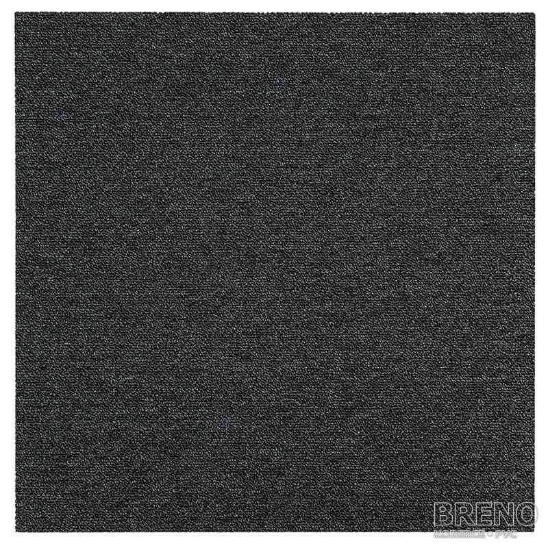 Kobercový čtverec ALPHA 991 černý