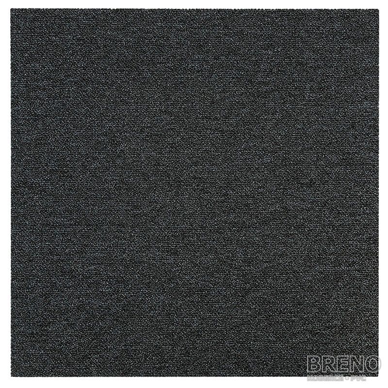 Kobercový čtverec ALPHA 991 černý