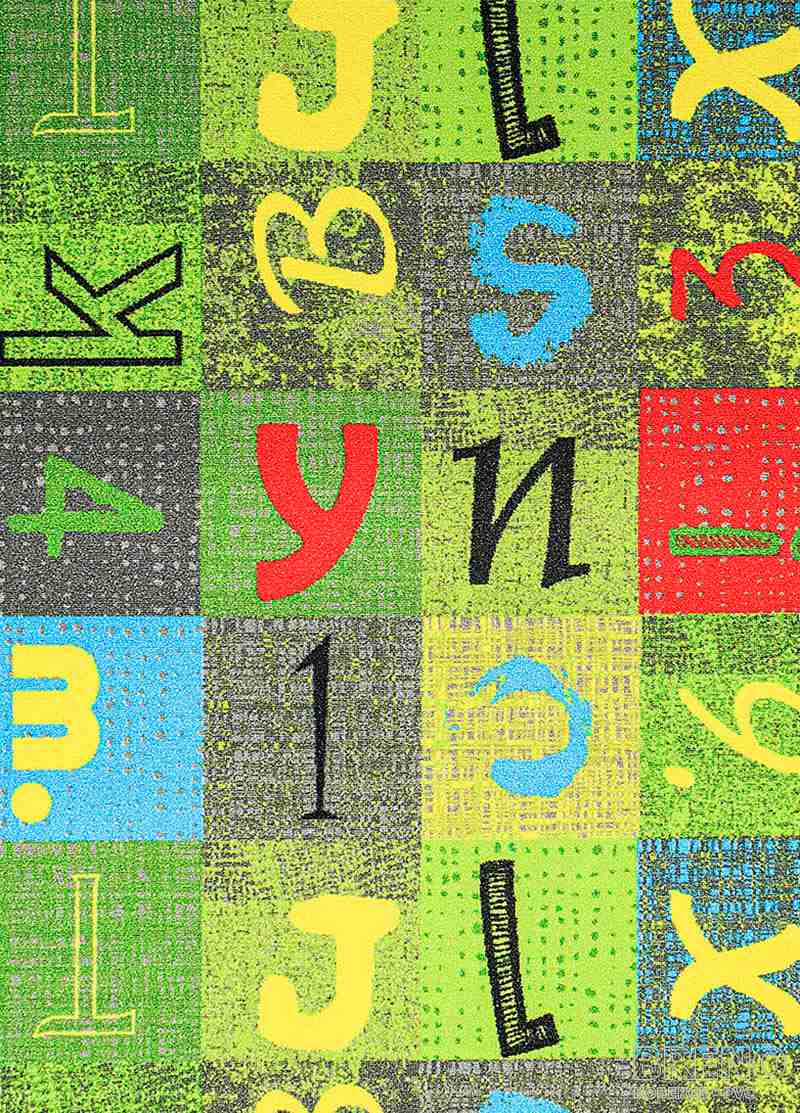 Metrážny koberec ALPHABET (JUMPY) 212