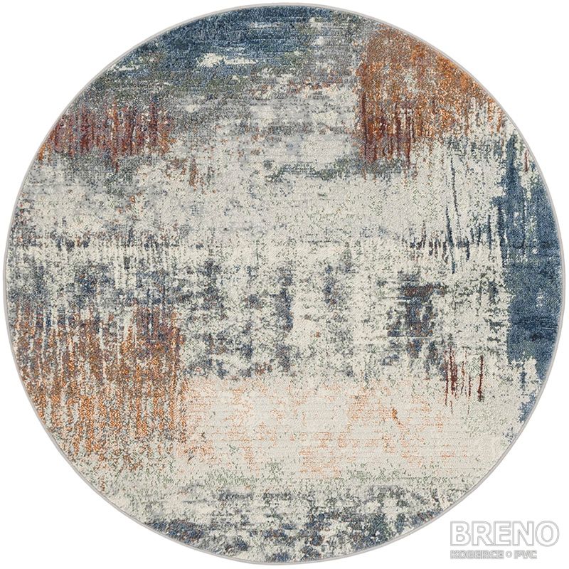 Kusový koberec ARGENTUM kruh 63393/6656