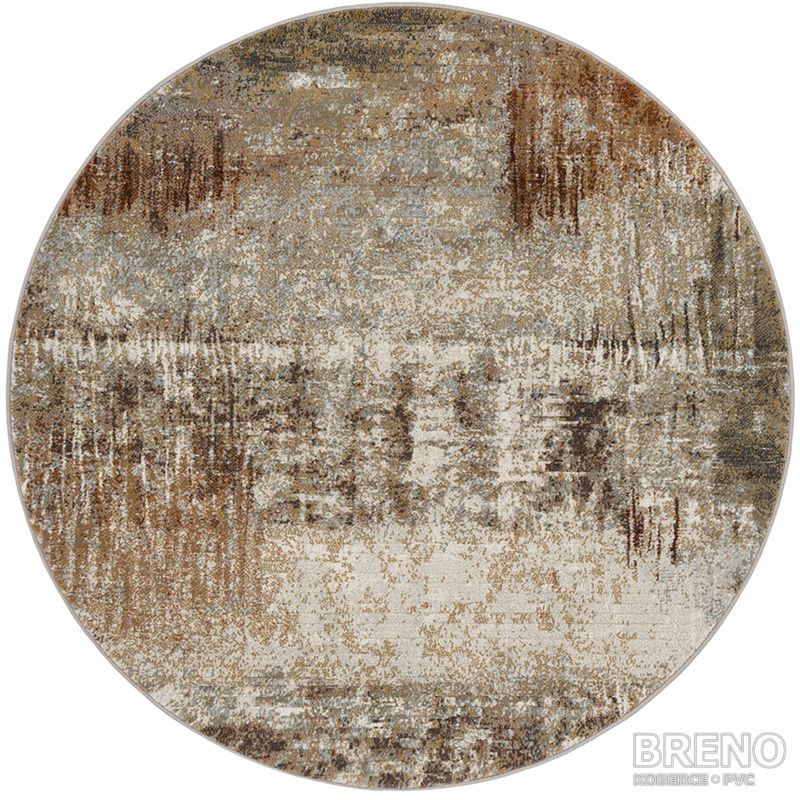 Kusový koberec ARGENTUM kruh 63393/9248