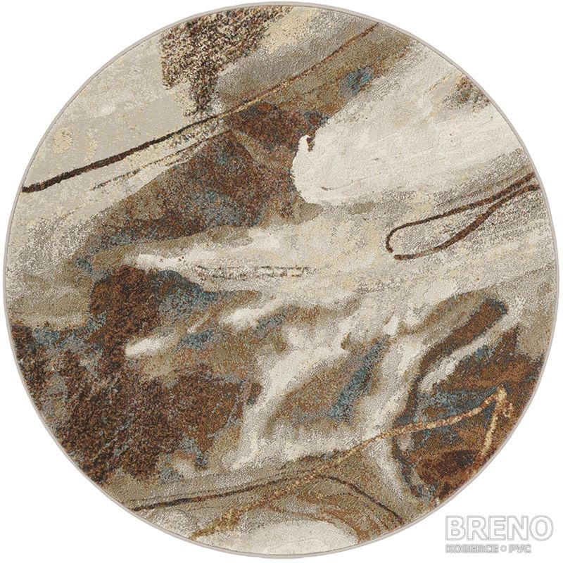 Kusový koberec ARGENTUM kruh 63529/7270