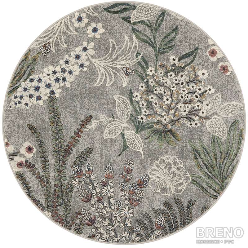 Kusový koberec ARGENTUM kruh 63893/7676