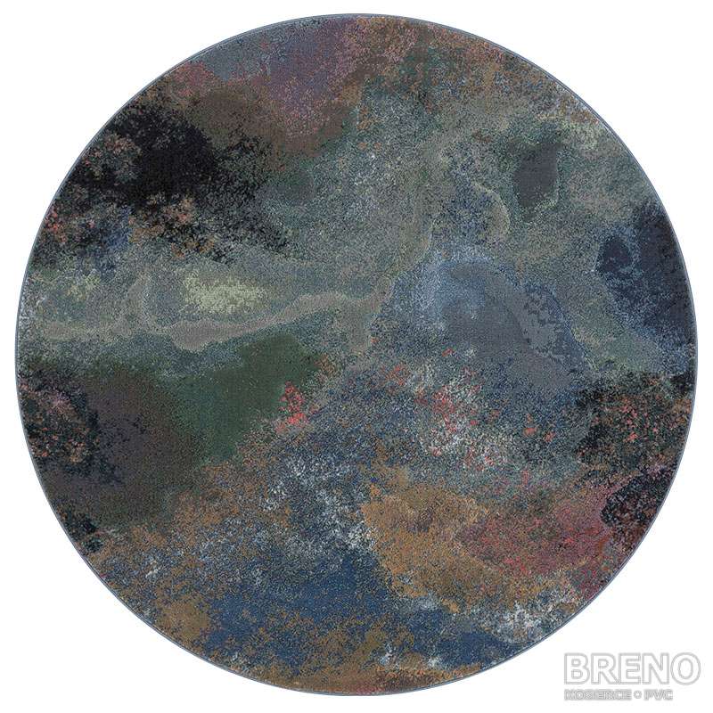 Kusový koberec ARGENTUM kruh 63934/5626