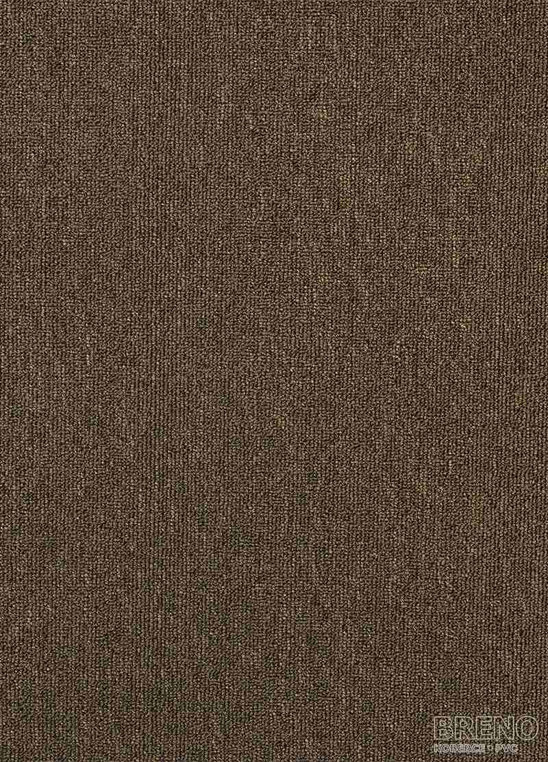 Metrážny koberec ASTRA 194 tmavohnedý