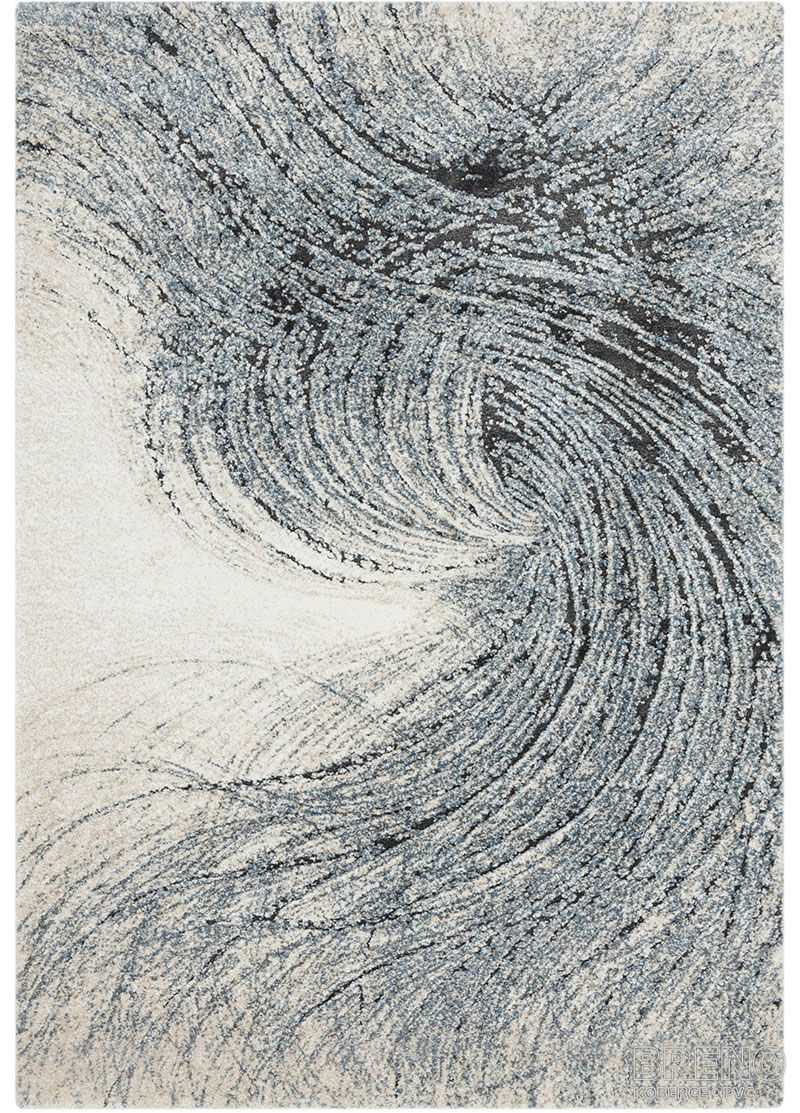 Kusový koberec BOLOGNA 461/blue modro–sivý