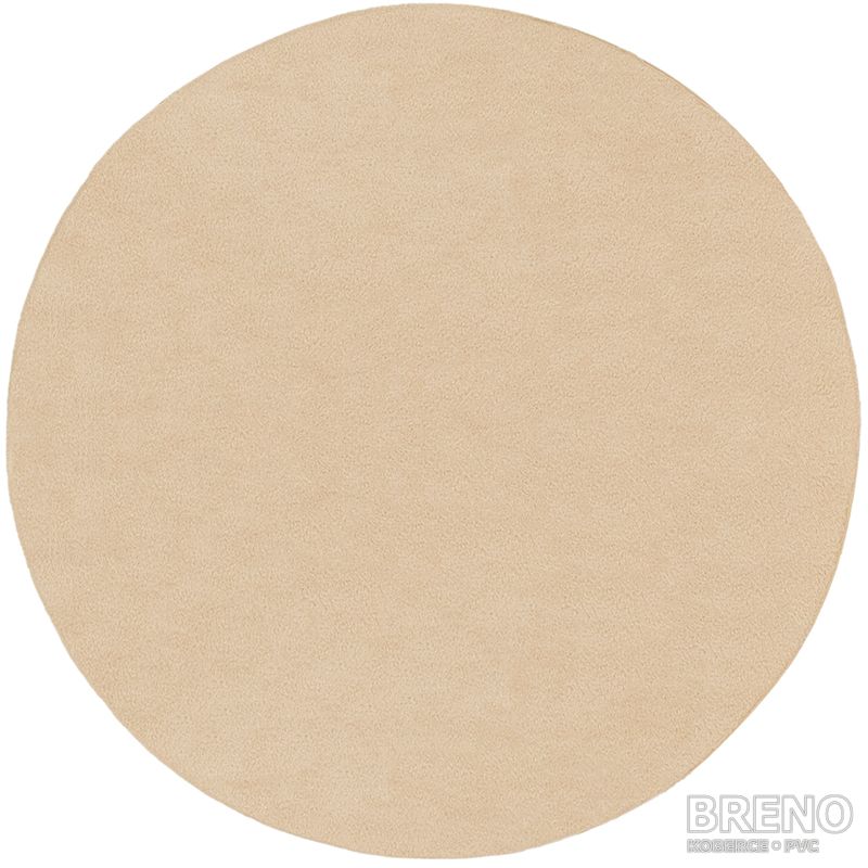 Kusový koberec BUNNY kruh N32 béžový