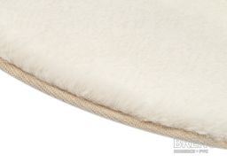 BUNNY kruh N33 krémově bílý