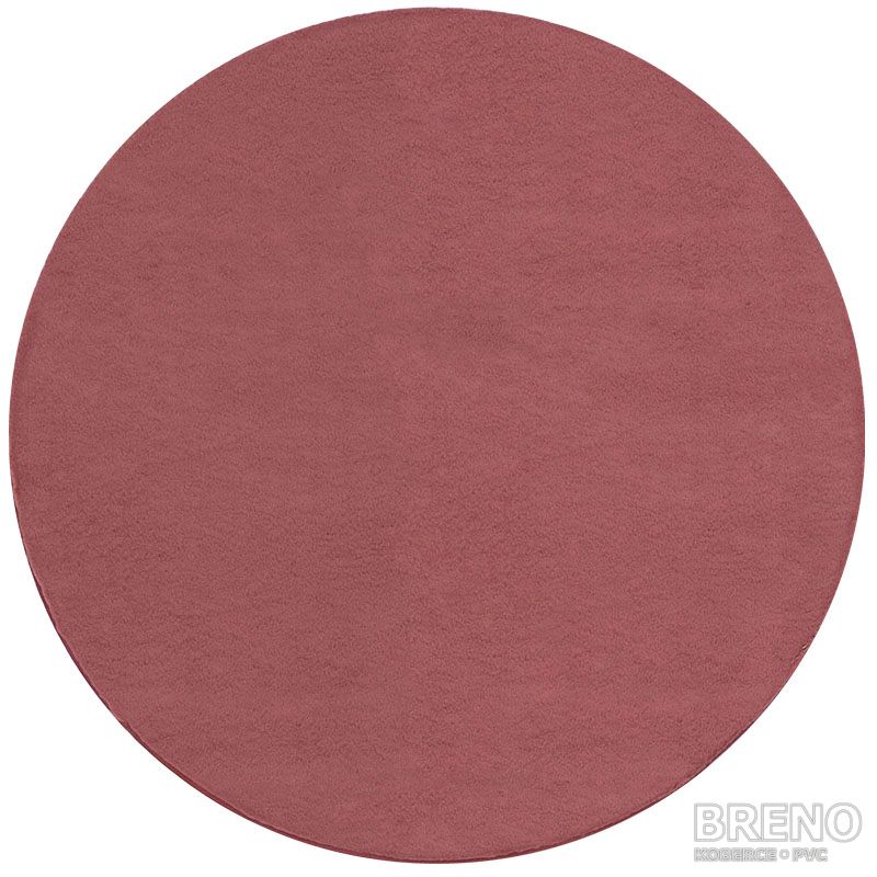 Kusový koberec BUNNY kruh N9 růžový