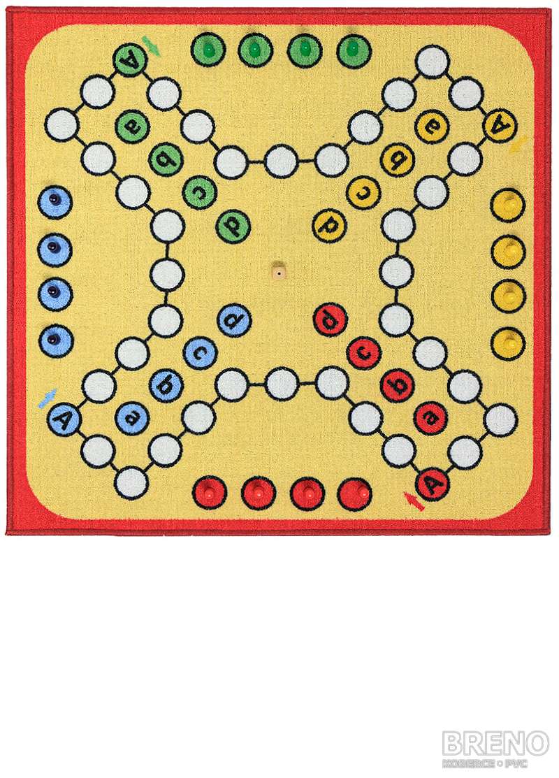 ČLOVĚČE, NEZLOB SE s figurkami - červený lem