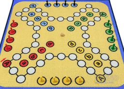 ČLOVĚČE, NEZLOB SE s figurkami - modrý lem