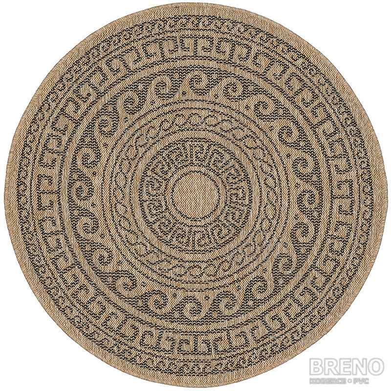 Kusový koberec COMILLA kruh 887 Black