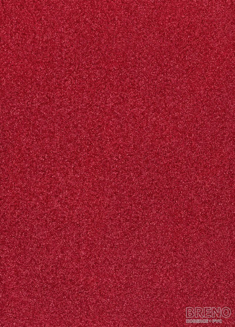 Metrážny koberec COSY 12 červený