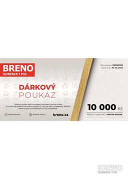 Dárkový poukaz - 10.000 Kč