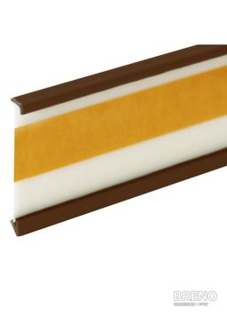 DSL60 PVC lišta 5107203 BW072 hnedá