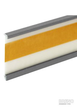 DSL60 PVC lišta 5107204 BW196 nerez