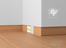 DSL60 PVC lišta 5107204 BW196 nerez