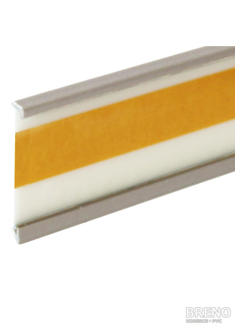 DSL60 PVC lišta 5107206 BW199 strieborná
