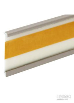 DSL60 PVC lišta 5107206 BW199 strieborná