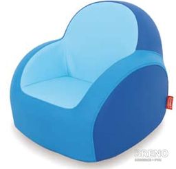 DWINGULER Detské kreslo modré