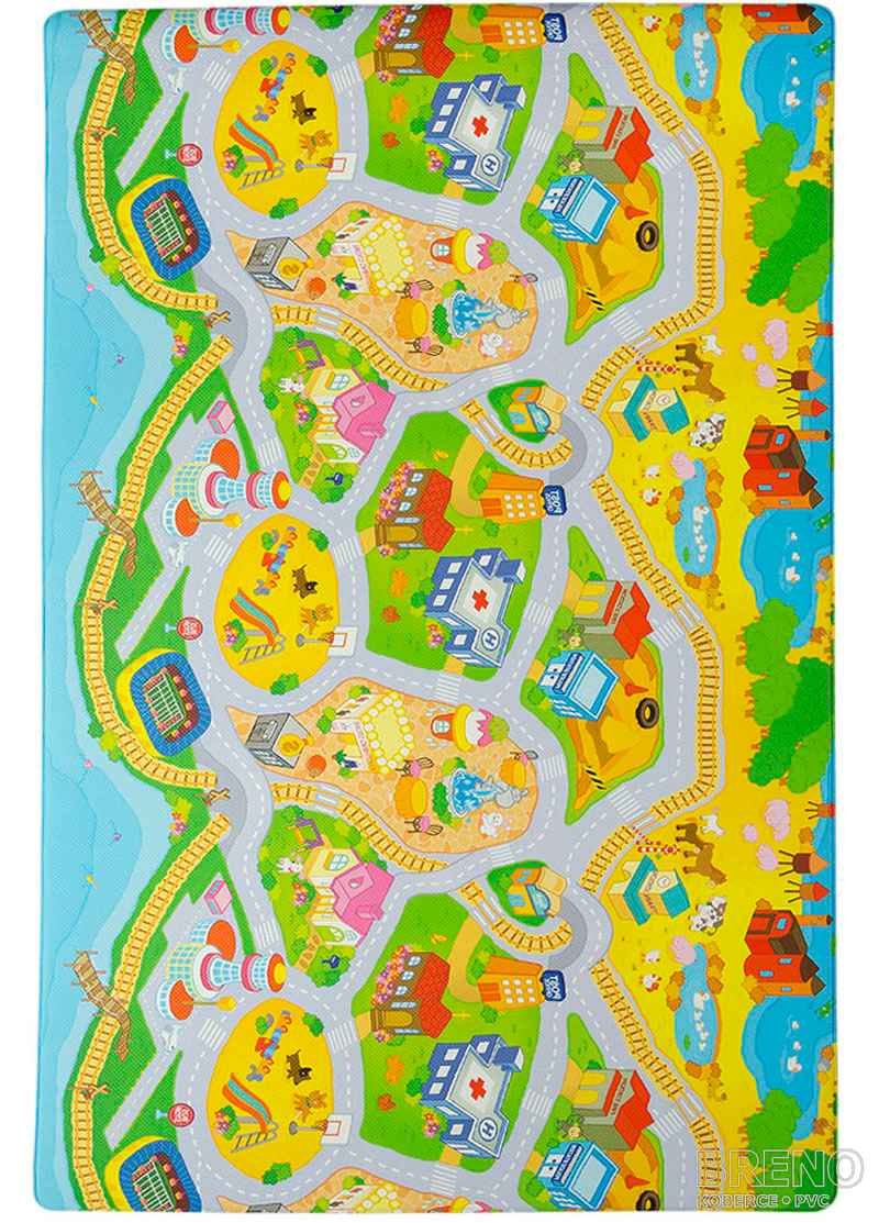 Kusový koberec Dwinguler Moje město