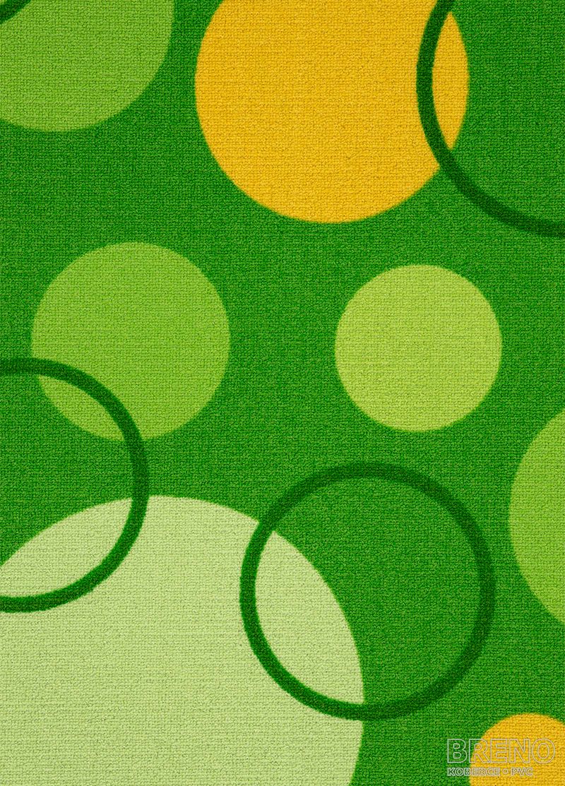 Metrážny koberec EXPO NEW 25 zelený