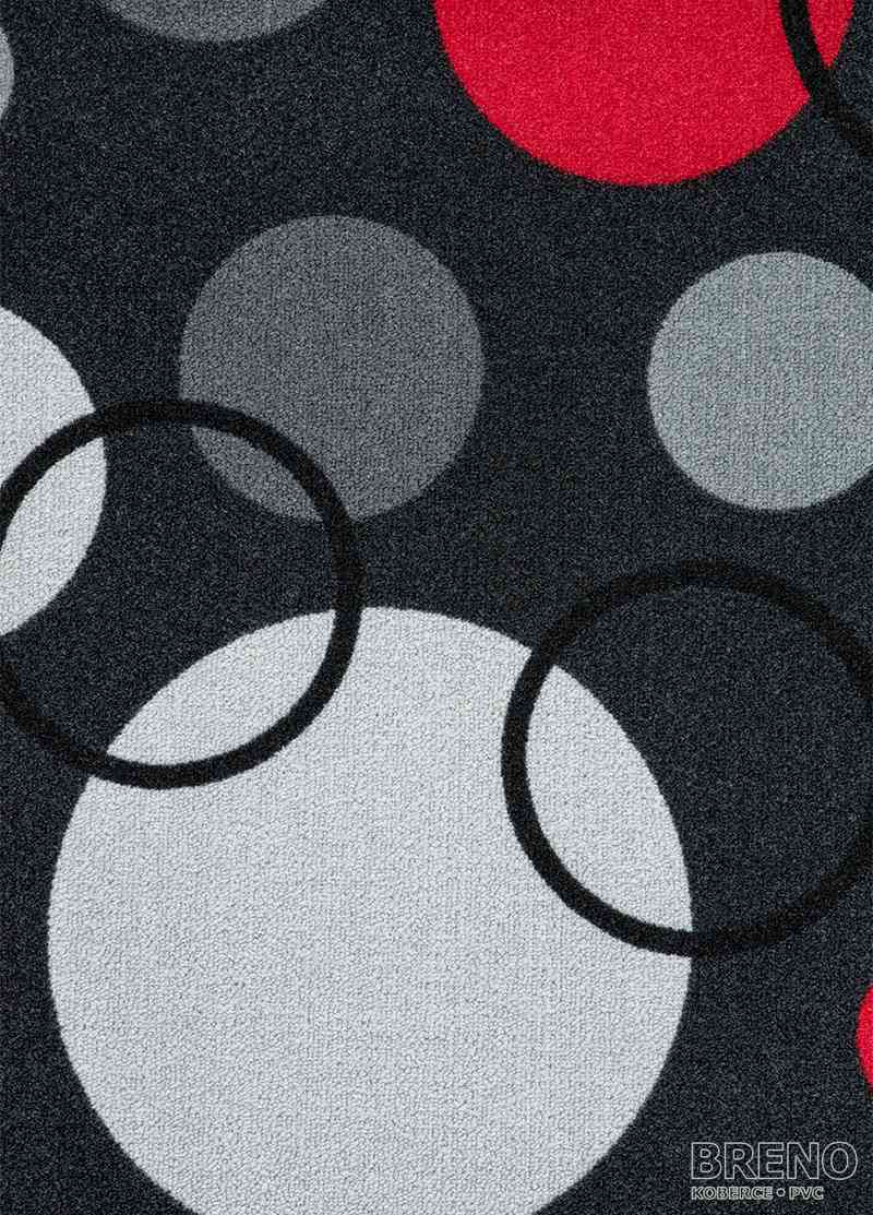 Metrážový koberec EXPO NEW 97 šedý